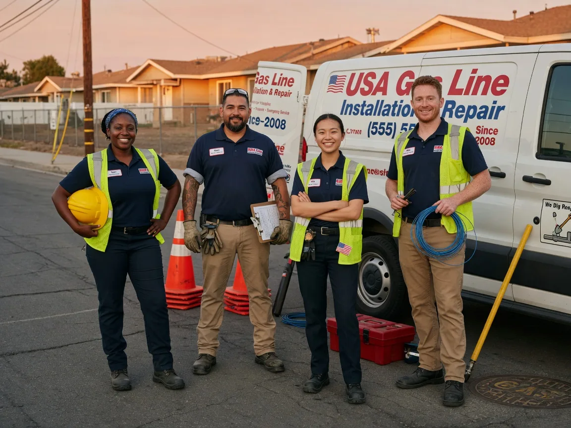 Gas Line Installation company in Hartford City, IN